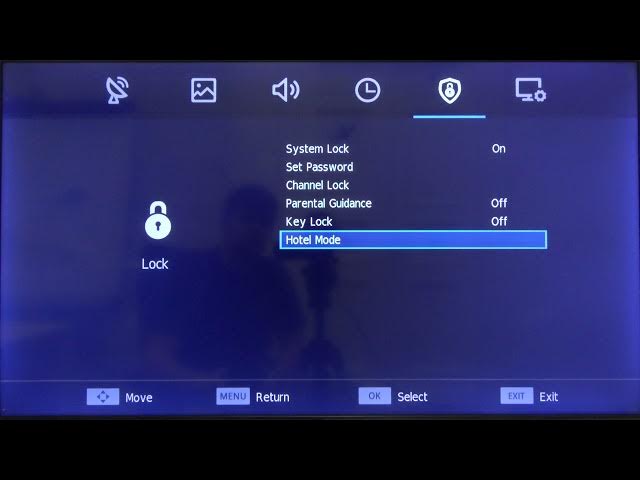 Video thumbnail for HiSense LED TV (H40BE5000) - Turn On / Off Hotel Mode