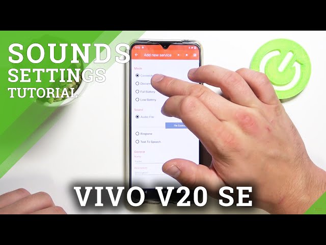 Video thumbnail for How to Set Custom Battery Sounds in VIVO V20 SE?