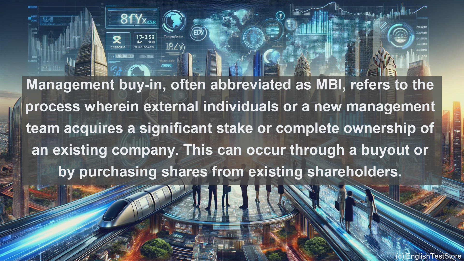 'Video thumbnail for Management buyin in economics and finance'