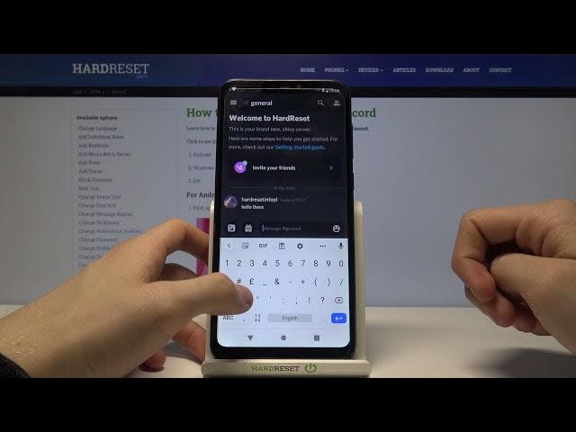 Video thumbnail for Italic Text on Discord App – Discord on Android