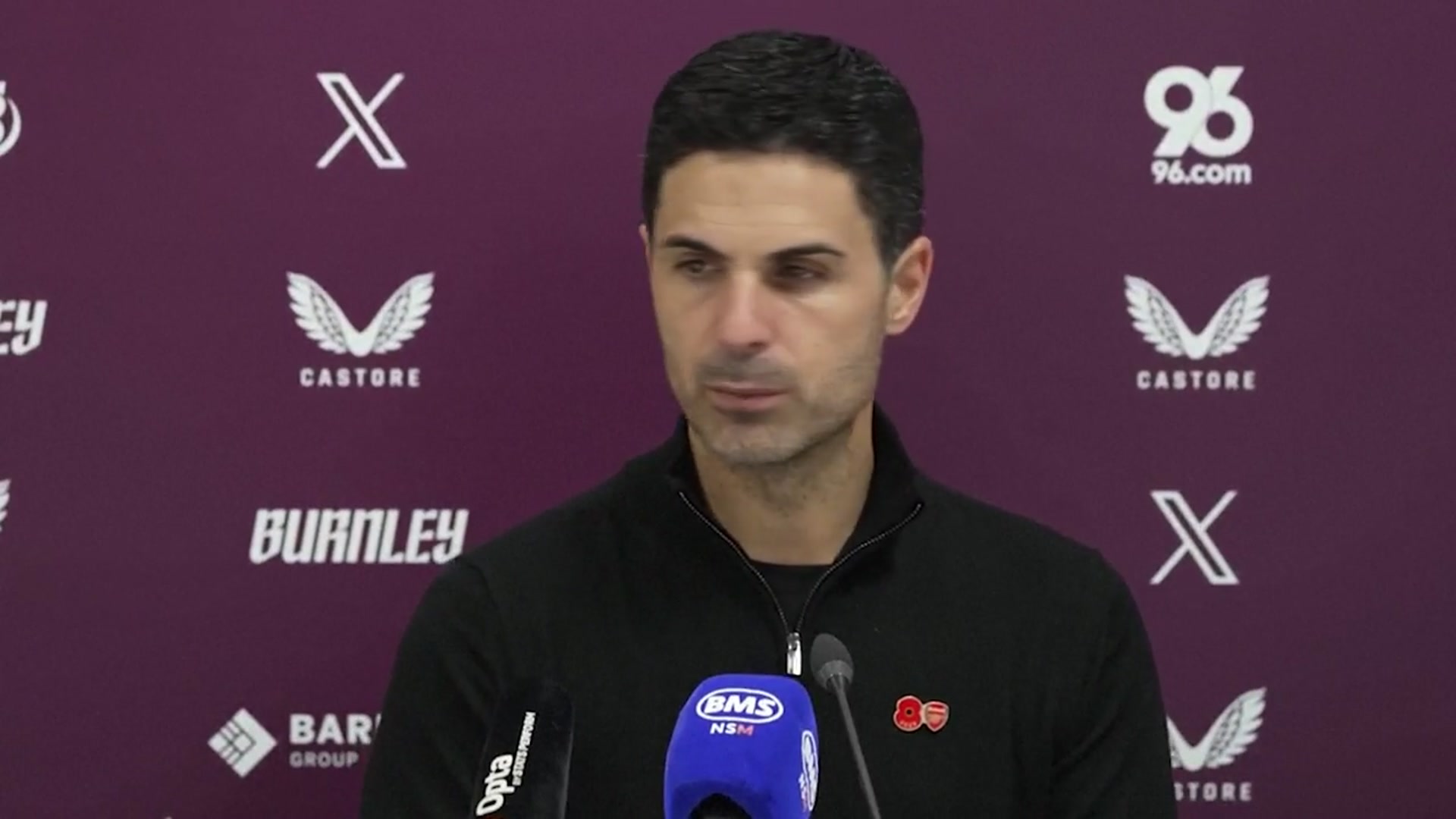 'Video thumbnail for ‘Exceptional’ performance delights Arteta as Arsenal beat Burnley'