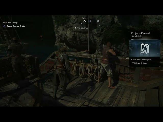 Video thumbnail for Assassin's Creed Black Flag Resynced - Petite Caverne: Skin a Hutia and Craft Smoke Bomb Pouch 2