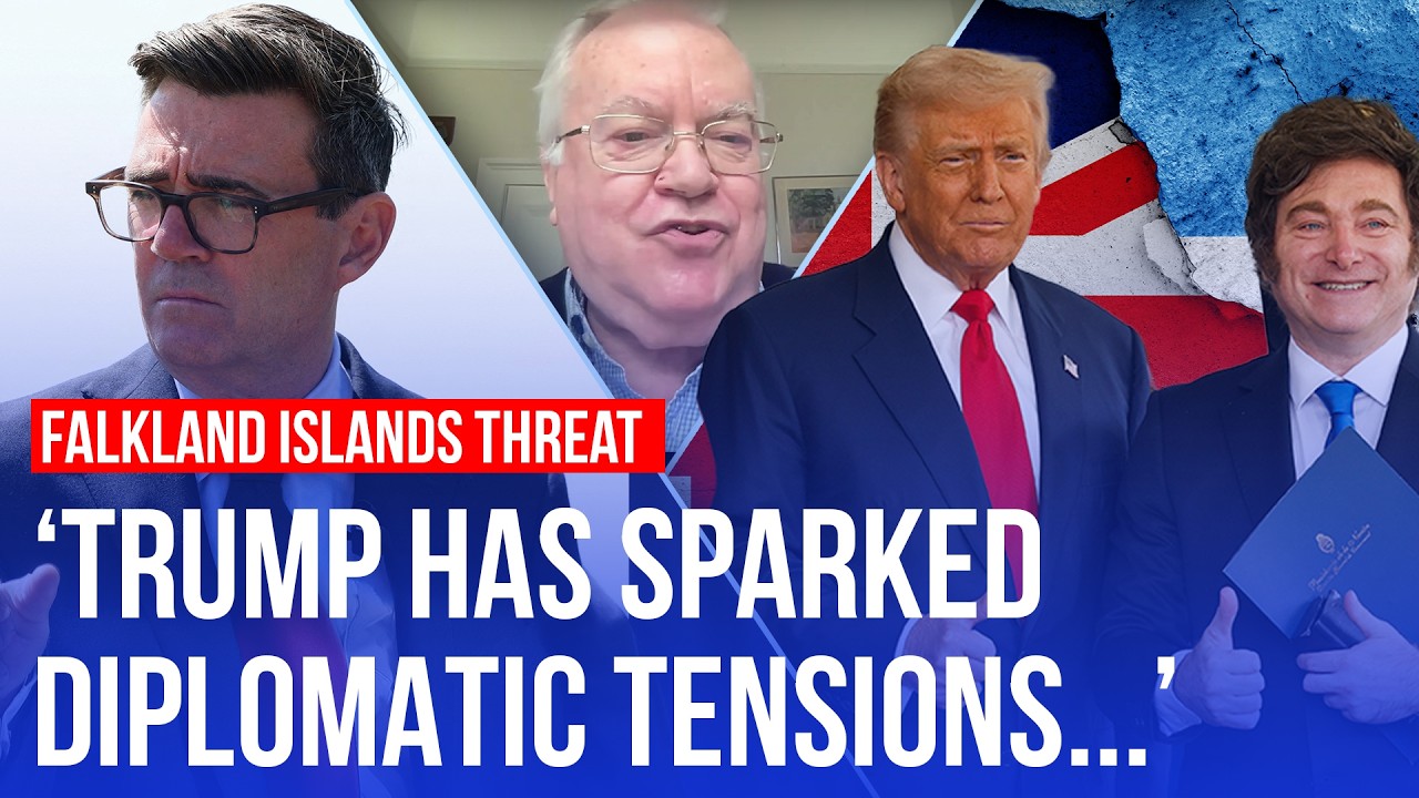 Video thumbnail for Argentine leader threatens sanctions over Falkland Islands claim