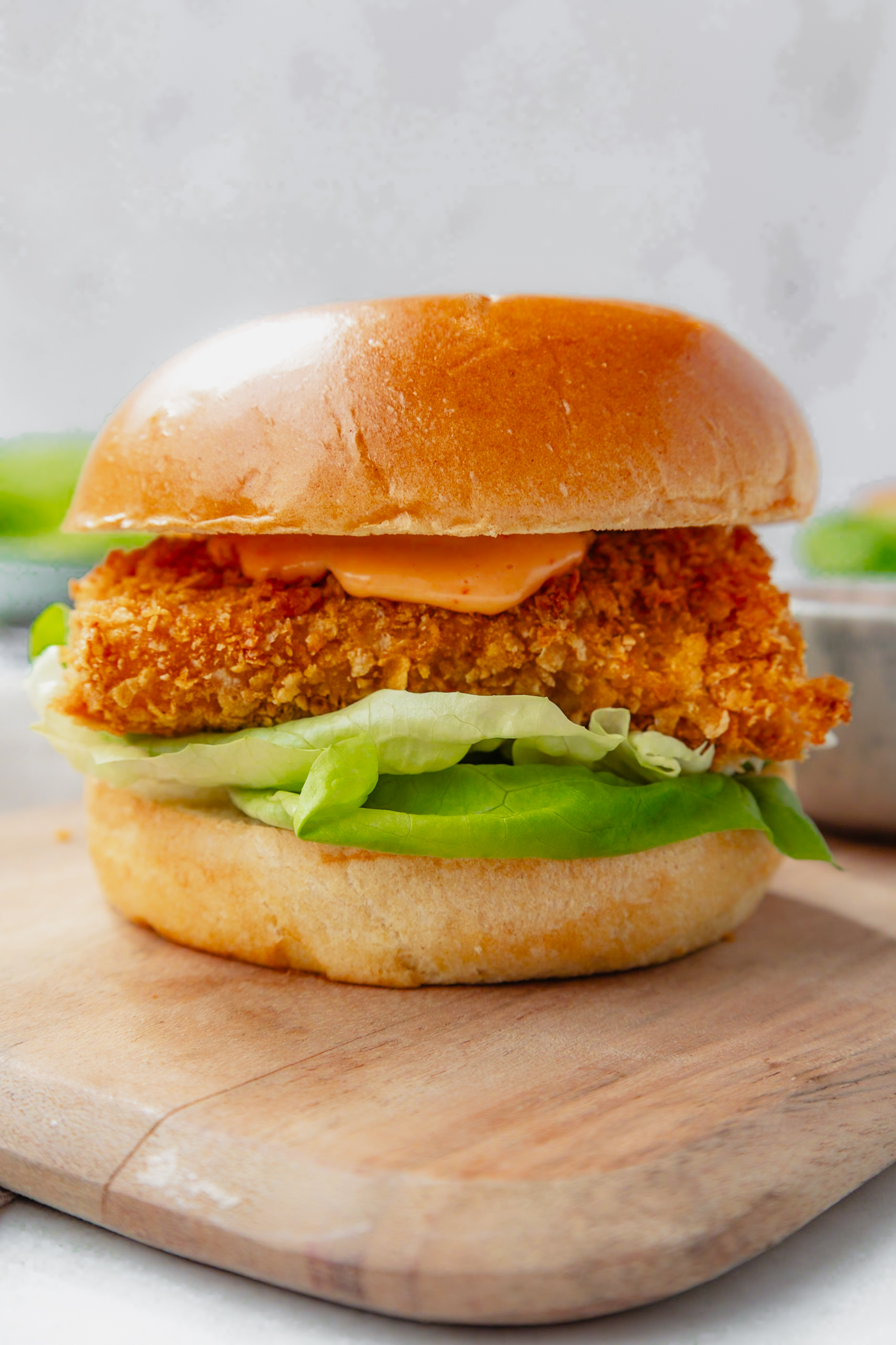 Video thumbnail for Cod Fillet Burger (with Cornflake Crust)