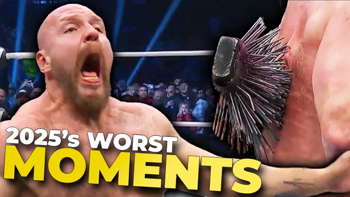 Video thumbnail for 25 Worst Wrestling Moments Of 2025