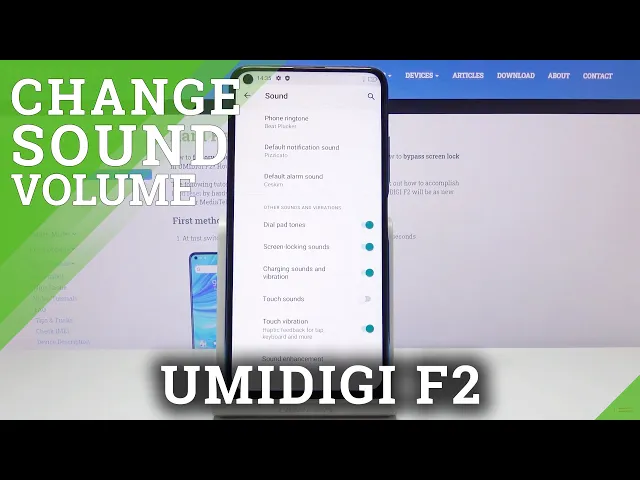 Video thumbnail for How to Turn On / Off Charging Sound in UMIDIGI F2 – Sound Settings