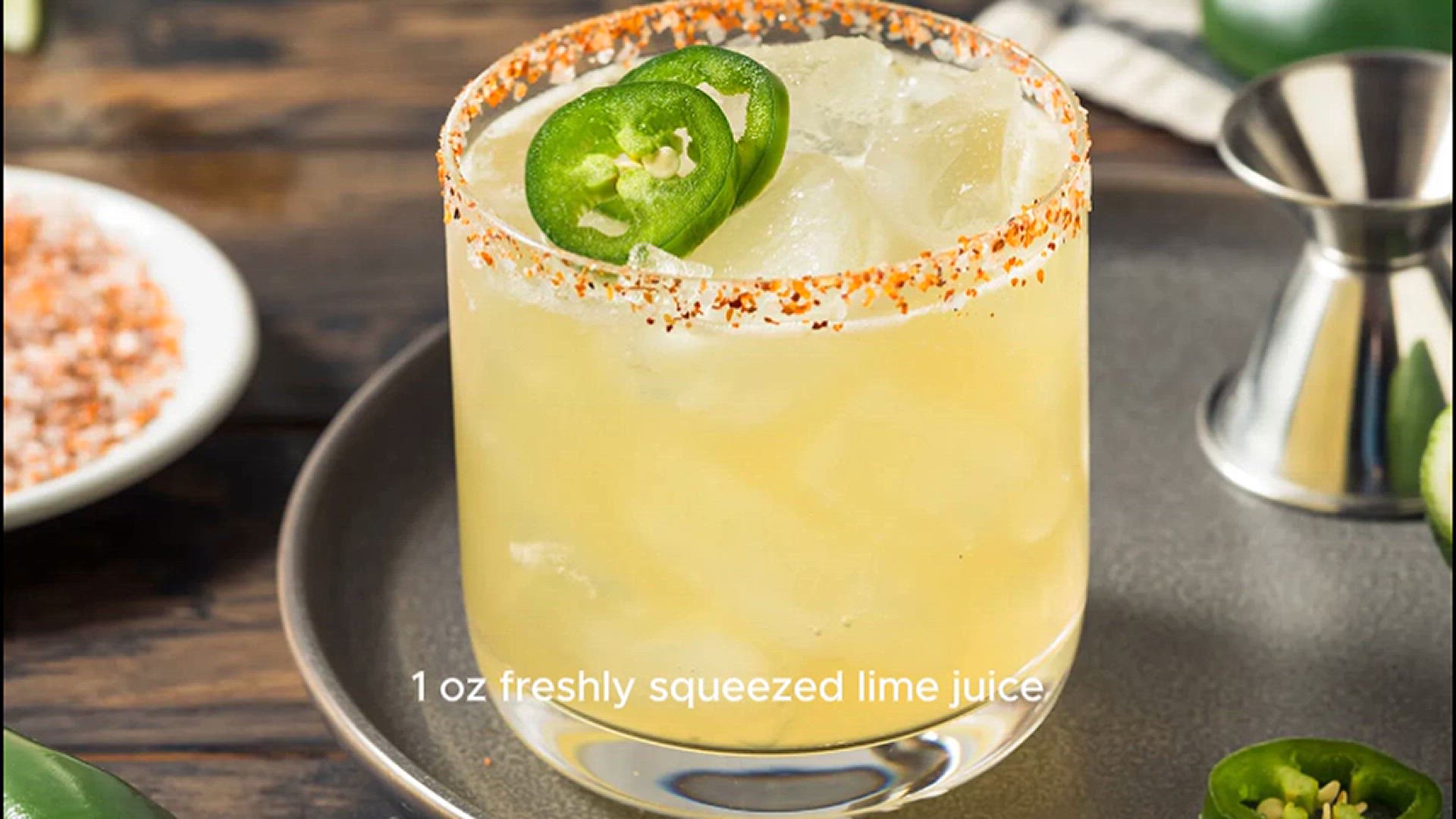 'Video thumbnail for Spicy Margarita Recipe '