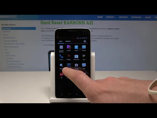 Video thumbnail for How to Set Up Language in KARBONN A21 - Language Settings