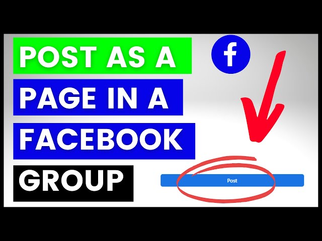 Video thumbnail for How To Post As A Page In A Facebook Group? [in 2025]