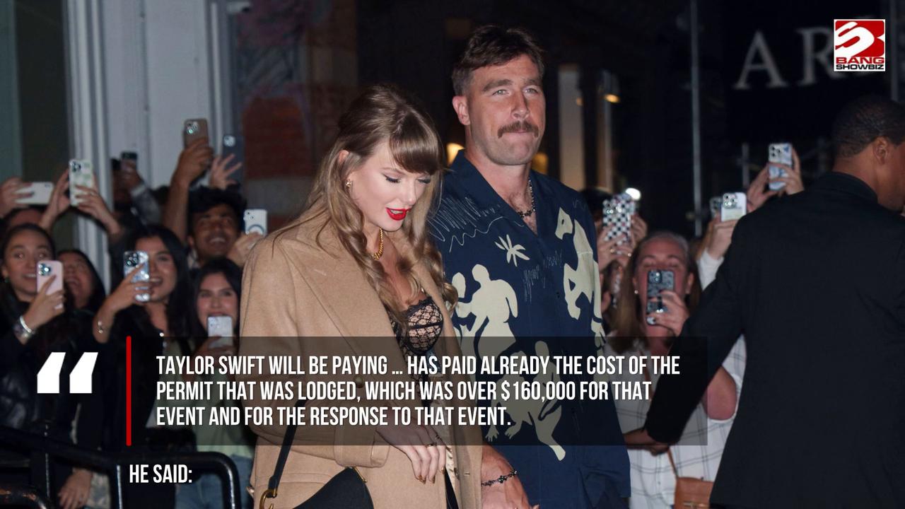 Video thumbnail for Taylor Swift and Travis Kelce spent £120K on permit for New York wedding