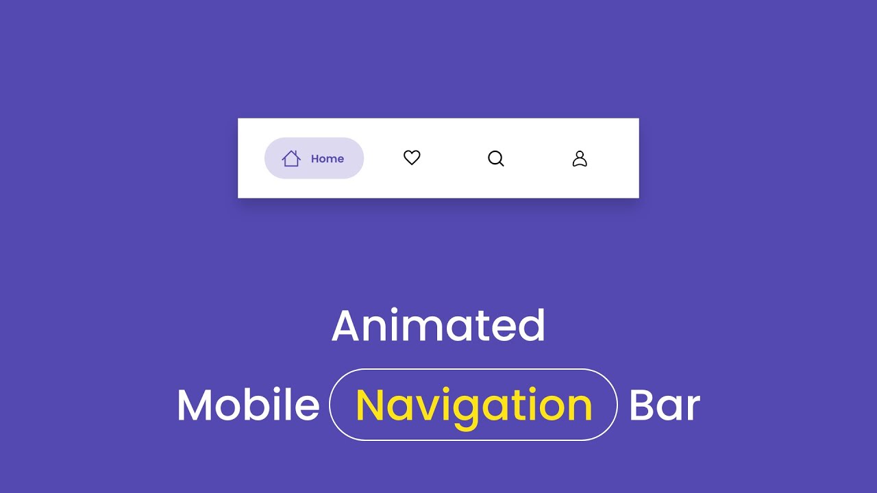 'Video thumbnail for How To Make A Mobile Navigation Bar Using HTML CSS And JavaScript _ Animated Mobile Menu'