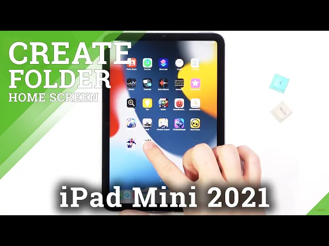 Video thumbnail for How to Create Folders on Home Screen in iPad mini (2021) - Manage Home Screen Layout