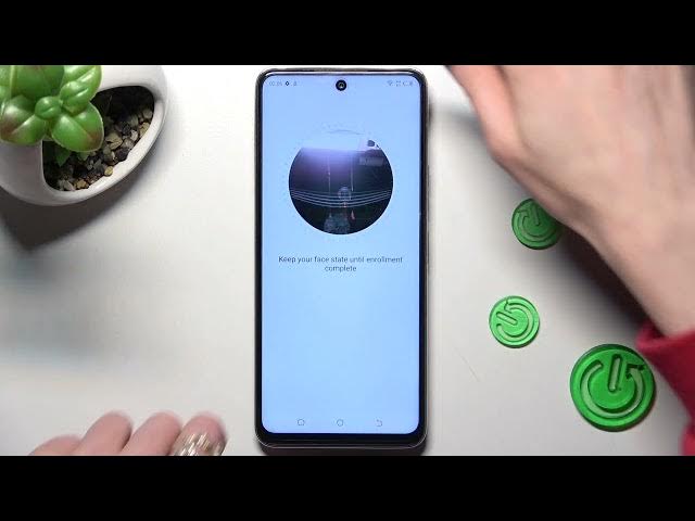 Video thumbnail for TECNO CAMON 18 How To Set Up Face Unlock
