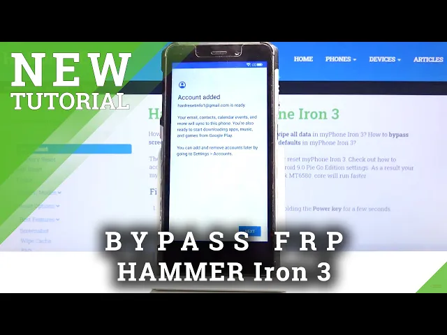 Video thumbnail for How to Bypass Google Verification in Hammer Iron 3 - Unlock FRP Instructions