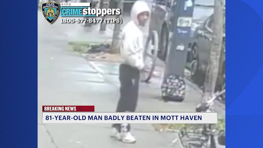 Video thumbnail for Man on the run after assaulting 81-year-old in Mott Haven
