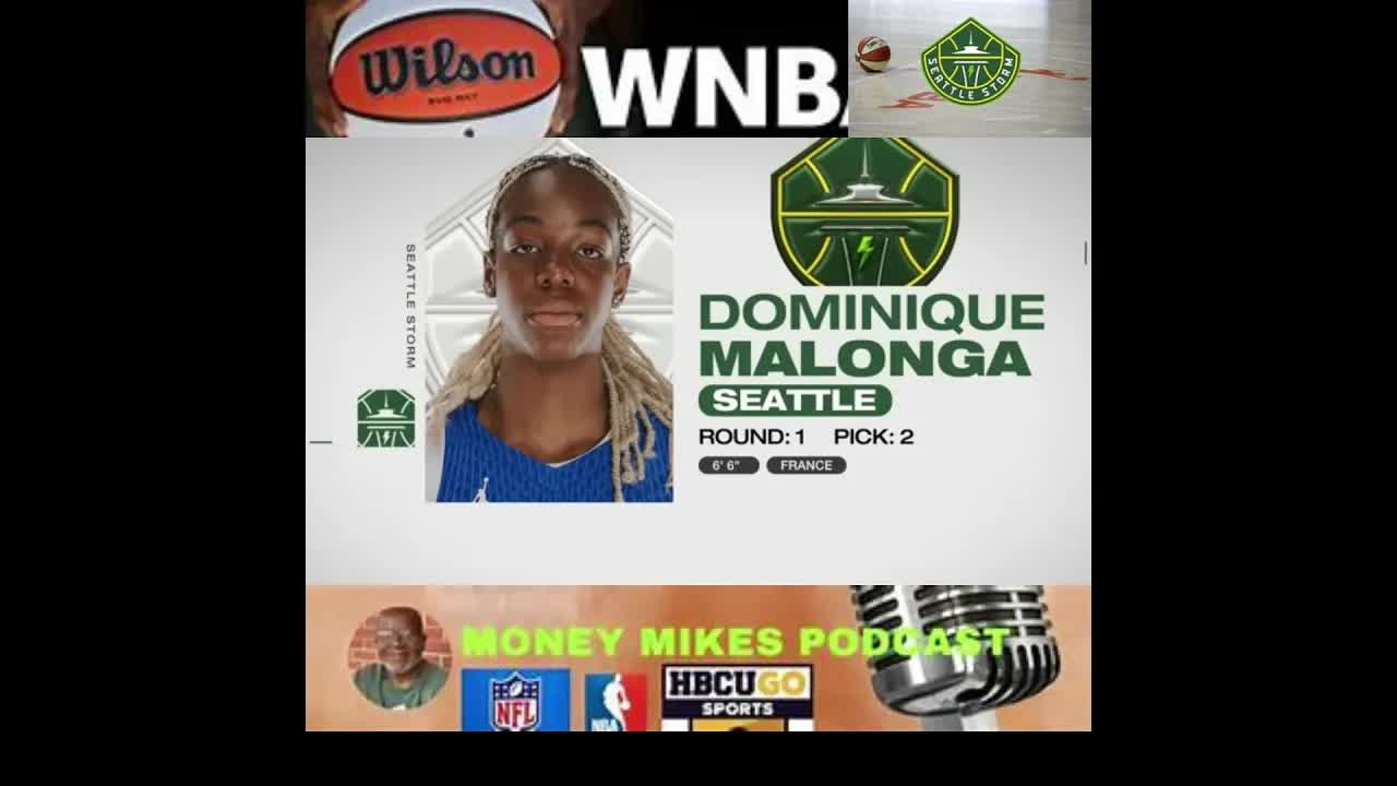 Video thumbnail for 2025 WNBA Draft: Seattle Storm Selects Dominique Malonga