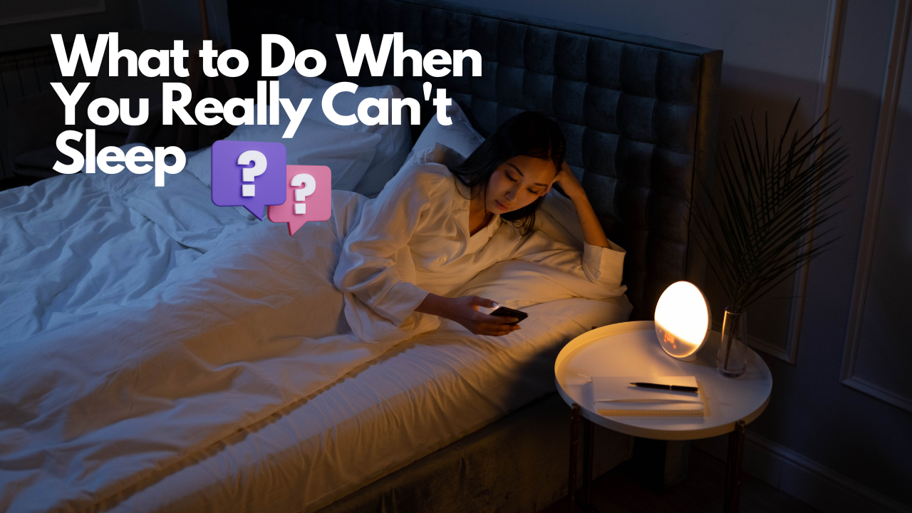 Video thumbnail for What to Do When You Really Can't Sleep
