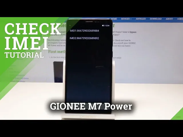 Video thumbnail for How to Check IMEI Number in GIONEE M7 Power - IMEI & Serial Number Status