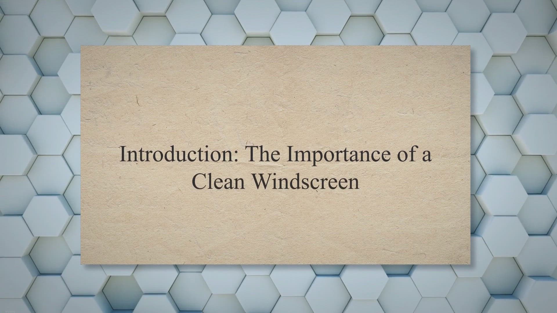 Video thumbnail for Crystal Clear: Mastering the Art of Windscreen Cleaning for a Safer Drive