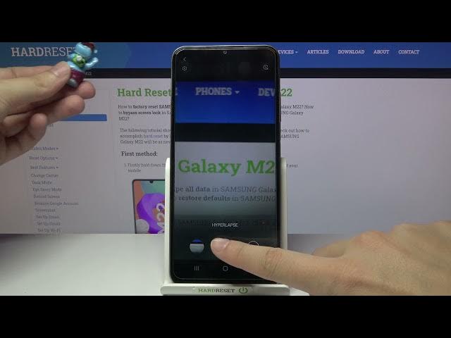 Video thumbnail for How to Record Hyper Lapse in SAMSUNG Galaxy M22 – Time Lapse Option