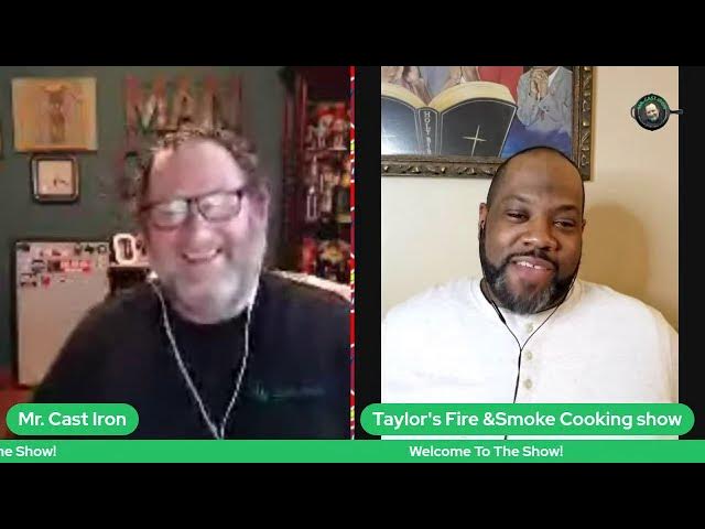 Video thumbnail for Mr. Cast Iron Interviews Taylor's Fire & Smoke