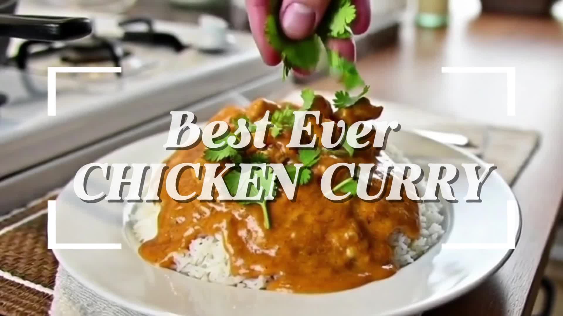 Video thumbnail for How to Make the Best Coconut Curry Chicken | Better Than Takeout!