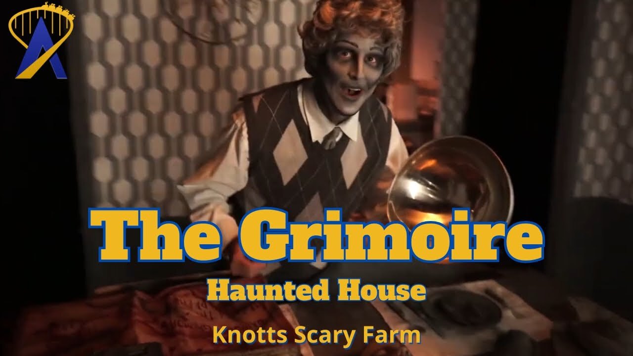 Video thumbnail for The Grimoire Haunted House at Knotts Scary Farm 2023