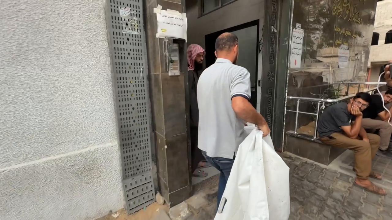 Video thumbnail for Israel kills Palestinian family of 6 in Gaza City strike despite ceasefire.
