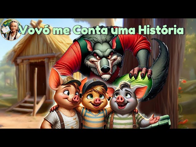 Video thumbnail for Os Três Porquinhos e o Lobo: Uma Lição que Todo Preguiçoso Deve Ouvir