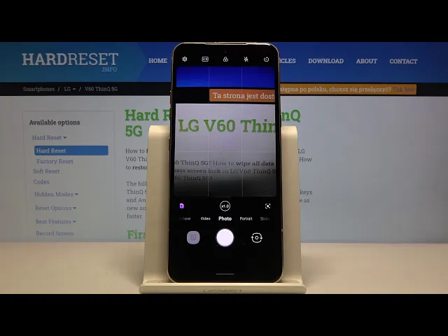 Video thumbnail for How to Activate Grid Lines in LG V60 ThinQ – Advanced Camera Feature