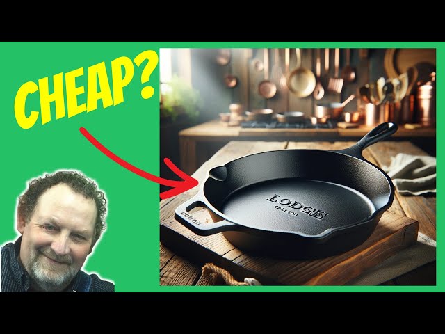 Video thumbnail for Why Are Lodge Cast Iron Skillets So Cheap?