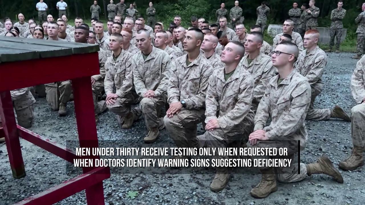 Video thumbnail for Pentagon Begins Immediate Testosterone Screening Rules for U.S. Troops.