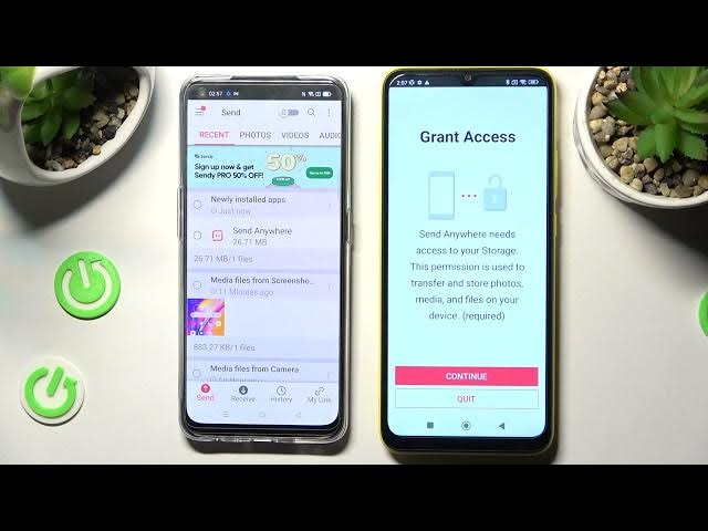 Video thumbnail for How To Transfer files from a OPPO Device to POCO C40 {Send anywhere}.MP4