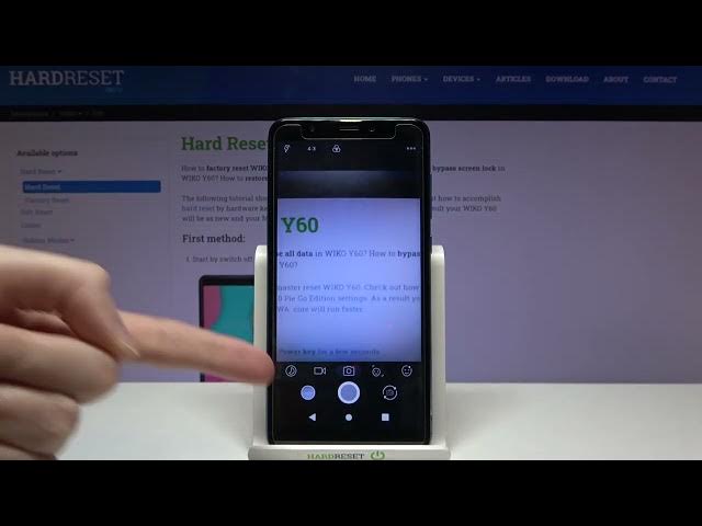 Video thumbnail for How to Turn On / Off Camera Watermark on WIKO Y60 – Switch Camera Watermark