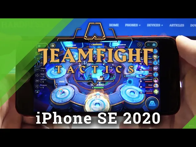 Video thumbnail for TFT Mobile on iPhone SE 2020 – FPS / Drops / Crashes Checkup