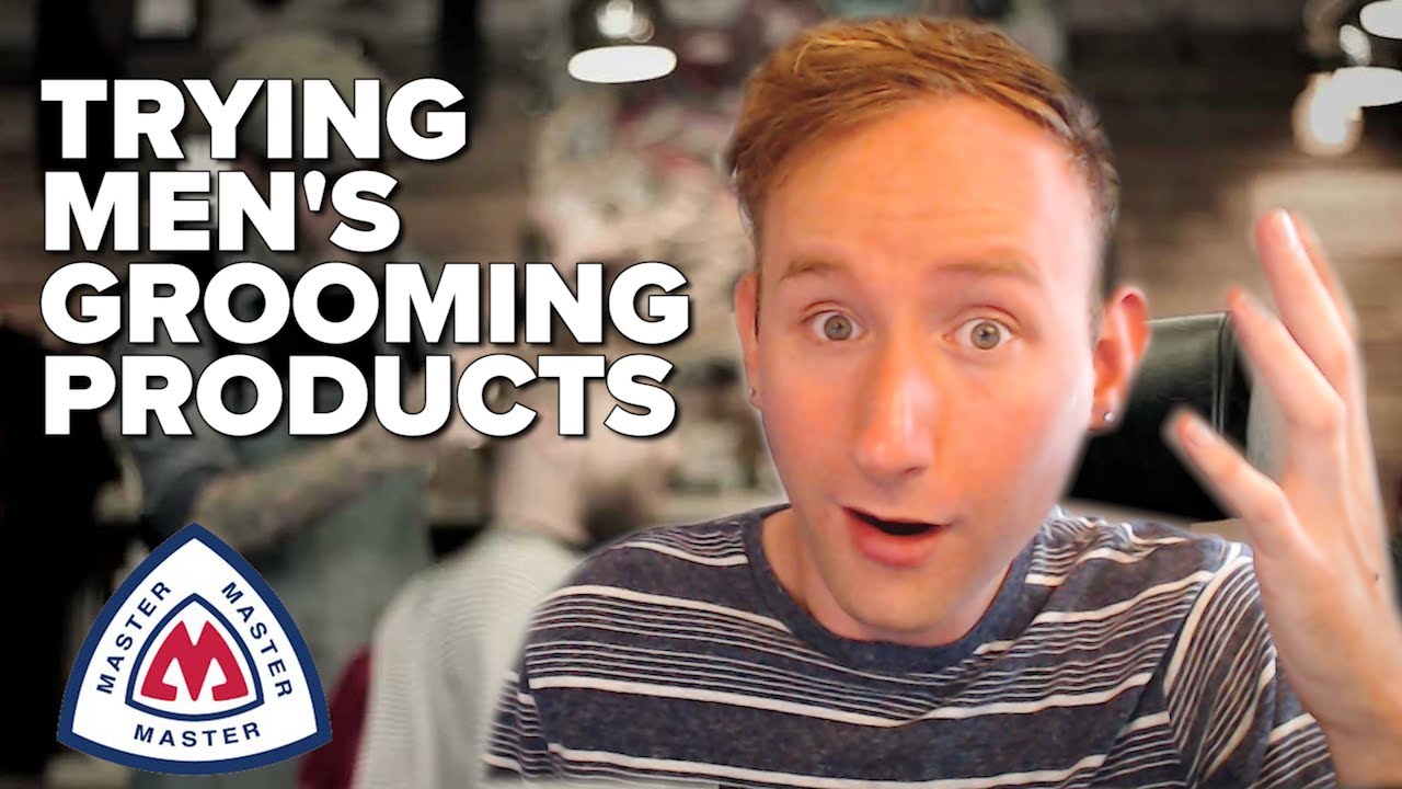 Video thumbnail for TRYING MEN'S GROOMING PRODUCTS by Master Well Comb