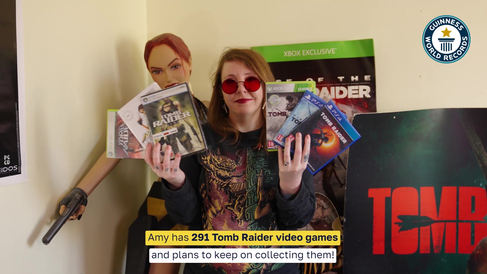 Video thumbnail for Largest Tomb Raider Video Game Collection