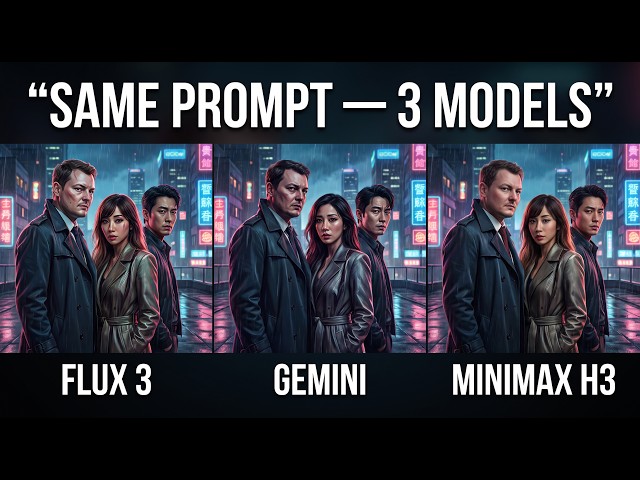 Video thumbnail for OpenArt AI Video Models Compared: FLUX 3 vs Gemini vs MiniMax H3