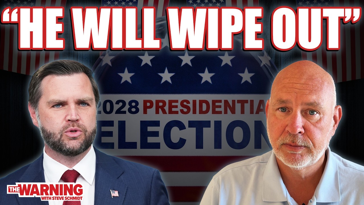 Video thumbnail for JD Vance Is Heading for Disaster | Steve Schmidt