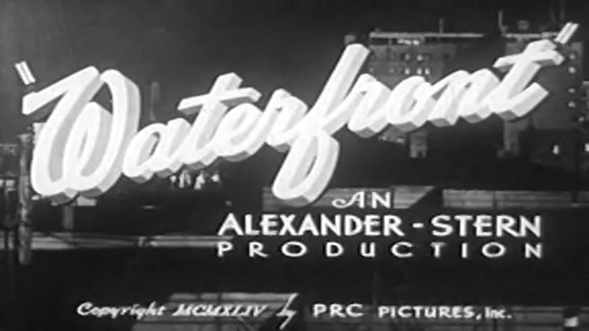 Video thumbnail for Waterfront (1944)