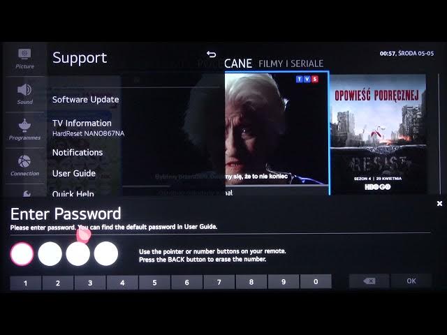Video thumbnail for LG NanoCell TV - How to Hard Reset? LG 4K LED Smart TV (49NANO867NA)