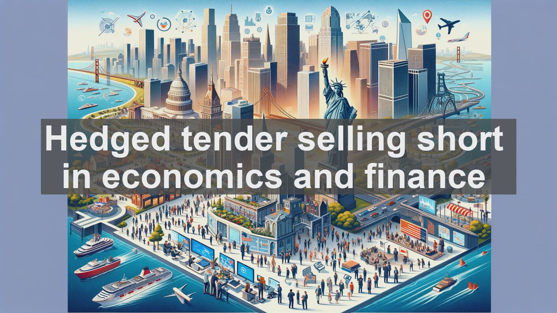 'Video thumbnail for Hedged tender selling short in economics and finance'