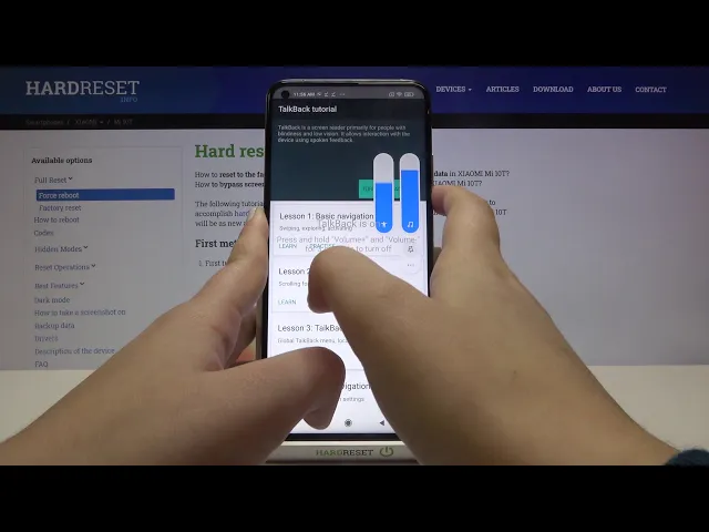 Video thumbnail for How to Activate Talkback in XIAOMI Mi 10T – Activate Screen Reader