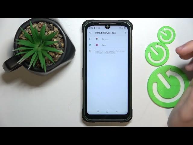 Video thumbnail for How to Make Chrome Default Browser in DOOGEE S86 PRO - Select Different Default Browser