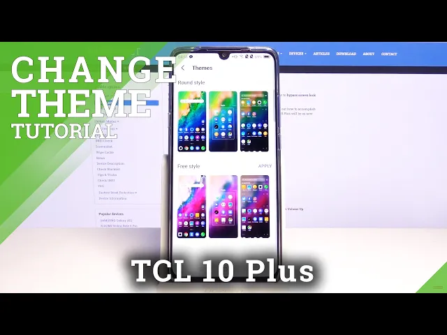 Video thumbnail for TCL 10 Plus – Personalize Display & Change Device Theme