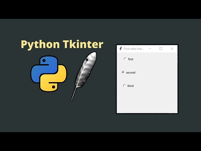 Video thumbnail for How to create a radio button in tkinter  ( Python Tkinter Ep.09 )