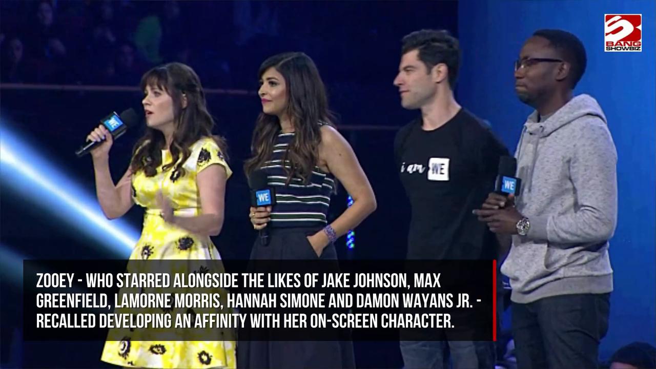 Video thumbnail for Zooey Deschanel's early days on New Girl were stressful