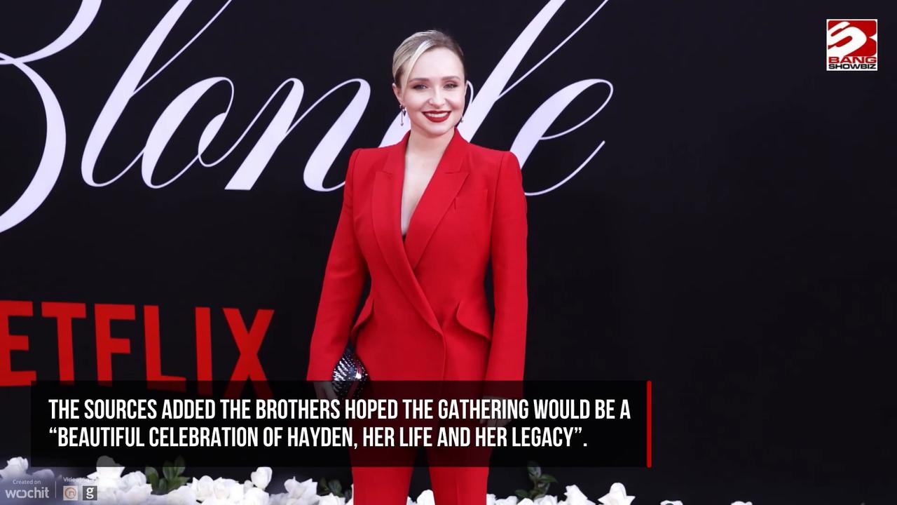 Video thumbnail for Hayden Panettiere's mother misses memorial service.