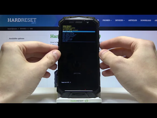 Video thumbnail for How to Exit Recovery Mode in DOOGEE S60 – Recovery Menu