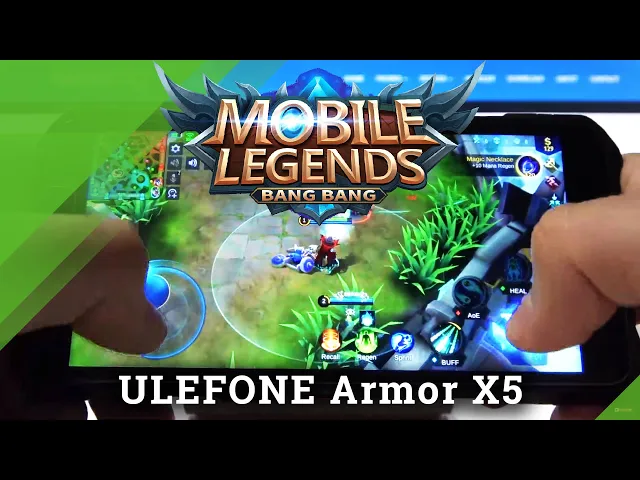Video thumbnail for Gaming Quality Test on Ulefone Armor x5 - Mobile Legends Gameplay